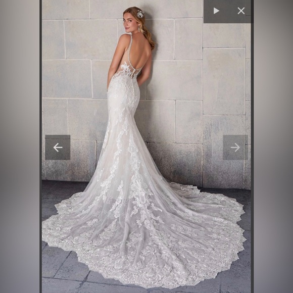 Wedding Dress Size 2 - Picture 2 of 7